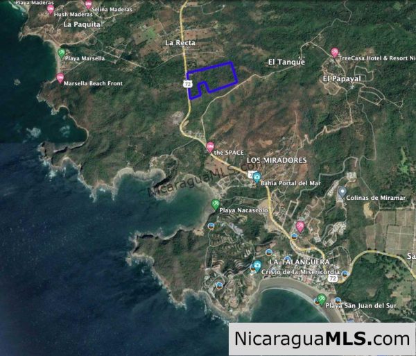 42 Acres Ocean View Road to Maderas San Juan del Sur - Image 11