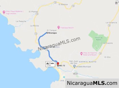 For sale 40 acres of land with ocean view. in San Juan del Sur-Nicaragua