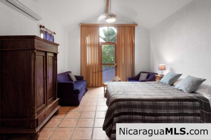 Casa Blu, a hacienda-style home near the beach.