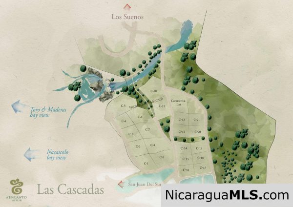 Las Cascadas Lots Available in El Encanto del Sur Development, San Juan del Sur-Nicaragua - Image 5