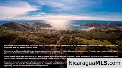 La Santa Mar ­a A Paradise in the Making