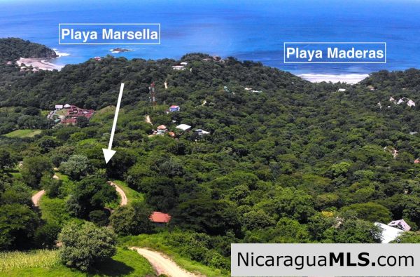 Surf view lot at Playa Maderas