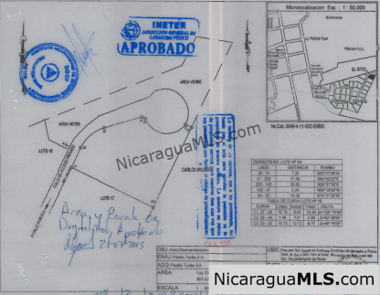 Ocean view Lots available in Residencial Acuarela