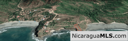 Beachfront lot in Remanso beach, San Juan del Sur-Nicaragua