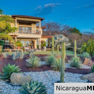 Villa 8 Verdemar, a luxurious two-story, 4-bedroom villa with an annex bungalow at the Guacalito Island Resort. Tola, Nicaragua.
