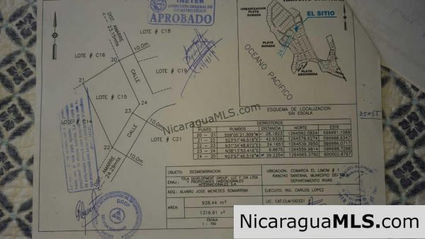 Lot C15 in Rancho Santana, near Playa Rosada, Tola. Nicaragua - Image 4