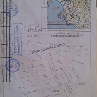 Oceanfront lots in Playa Remanso