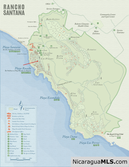 Lots in Los Perros neighborhood of Rancho Santana