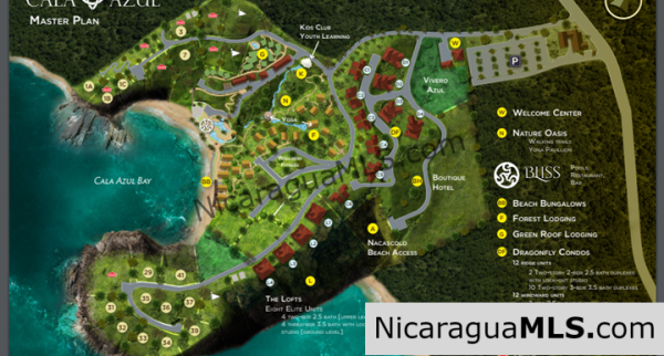 Cala Azul Ocean Front Lots For Sale in a Luxury Development