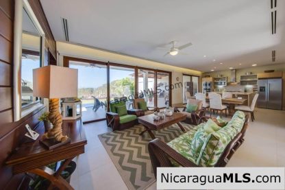Villa 8 Verdemar, a luxurious two-story, 4-bedroom villa with an annex bungalow at the Guacalito Island Resort. Tola, Nicaragua.