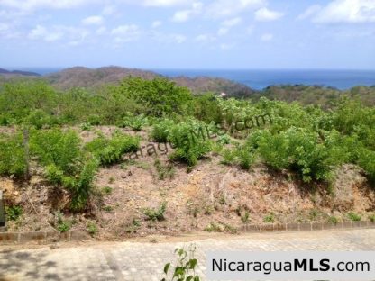 Great lot overlooking Playa Maderas