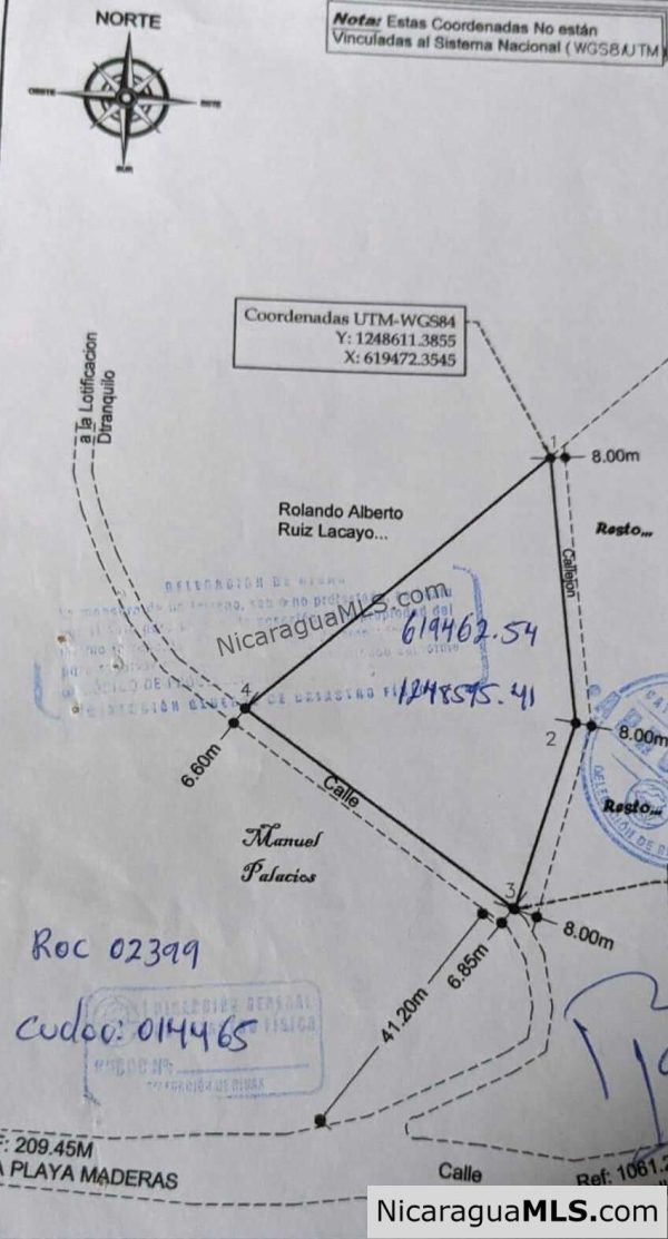 Lot for Sale Right on Playa Maderas! - Image 2