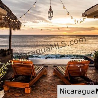 Beach front home just steps to the sand of Rosada Beach at Rancho Santana