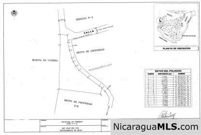 Lot T7-A in Pacific Marlin, San Juan del Sur