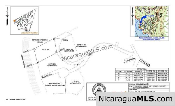Costa Dulce Beachfront Lot B16 - Image 2