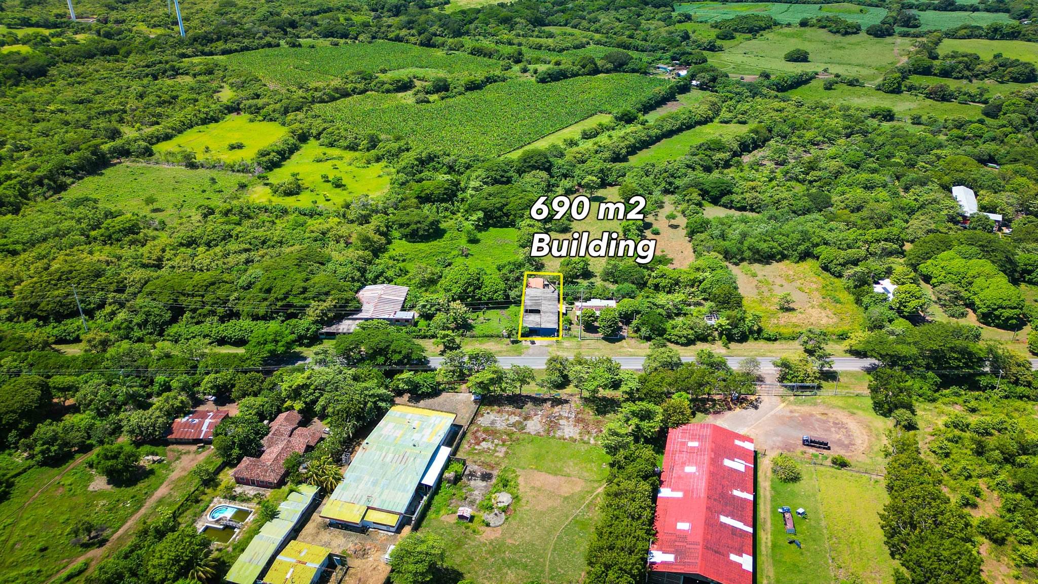 PanAmerican Highway Commercial Building Outside Rivas - Image 30