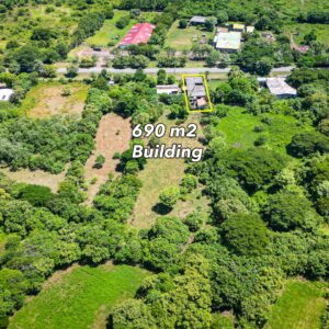 PanAmerican Highway Commercial Building Outside Rivas