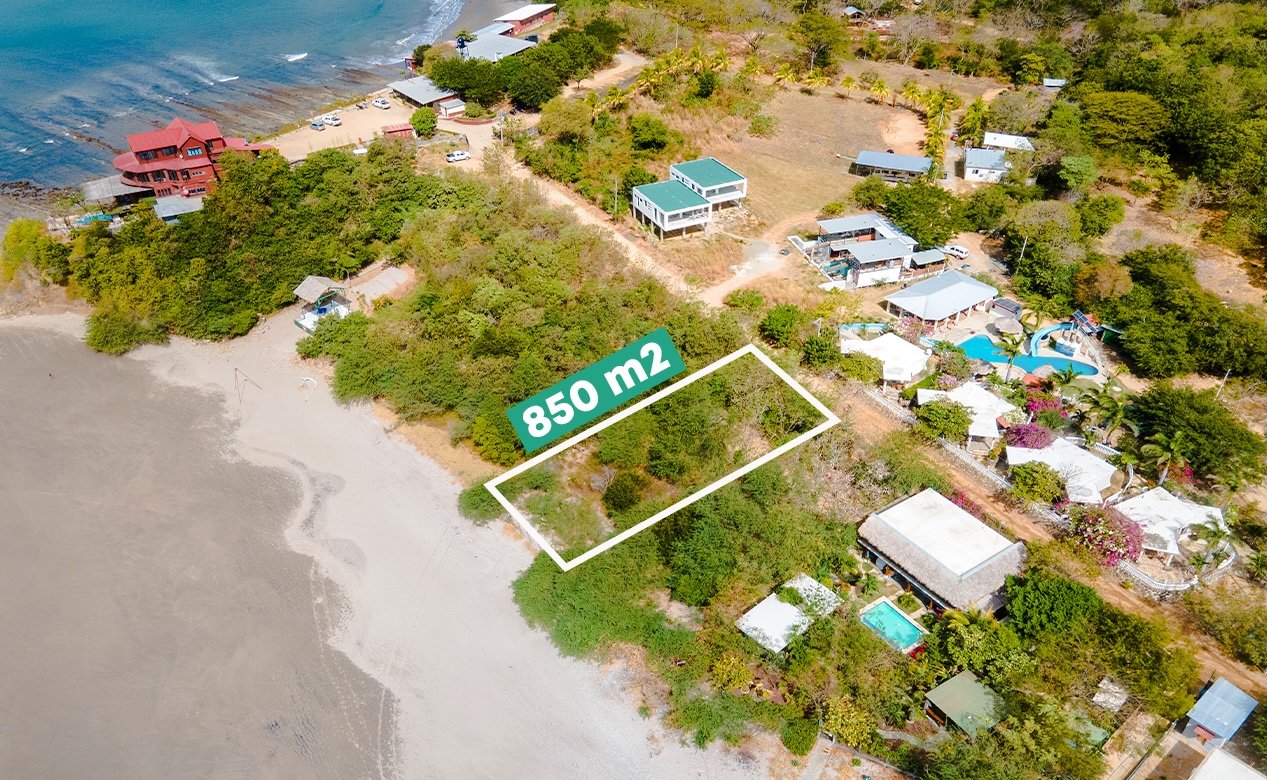 Beachfront Lot Close to Beginners Bay in Playa Popoyo, Nicaragua - Image 4