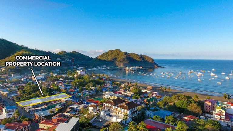Location, Location, Location! Price Update on Prime Downtown Commercial Property in San Juan del Sur