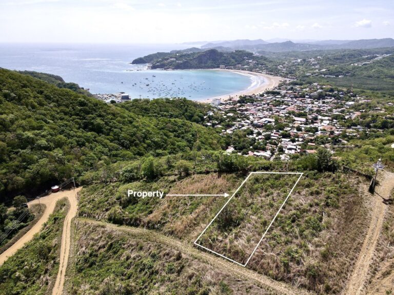 Price Reduced! Own Your Slice of Paradise with This Oceanview Lot in San Juan del Sur